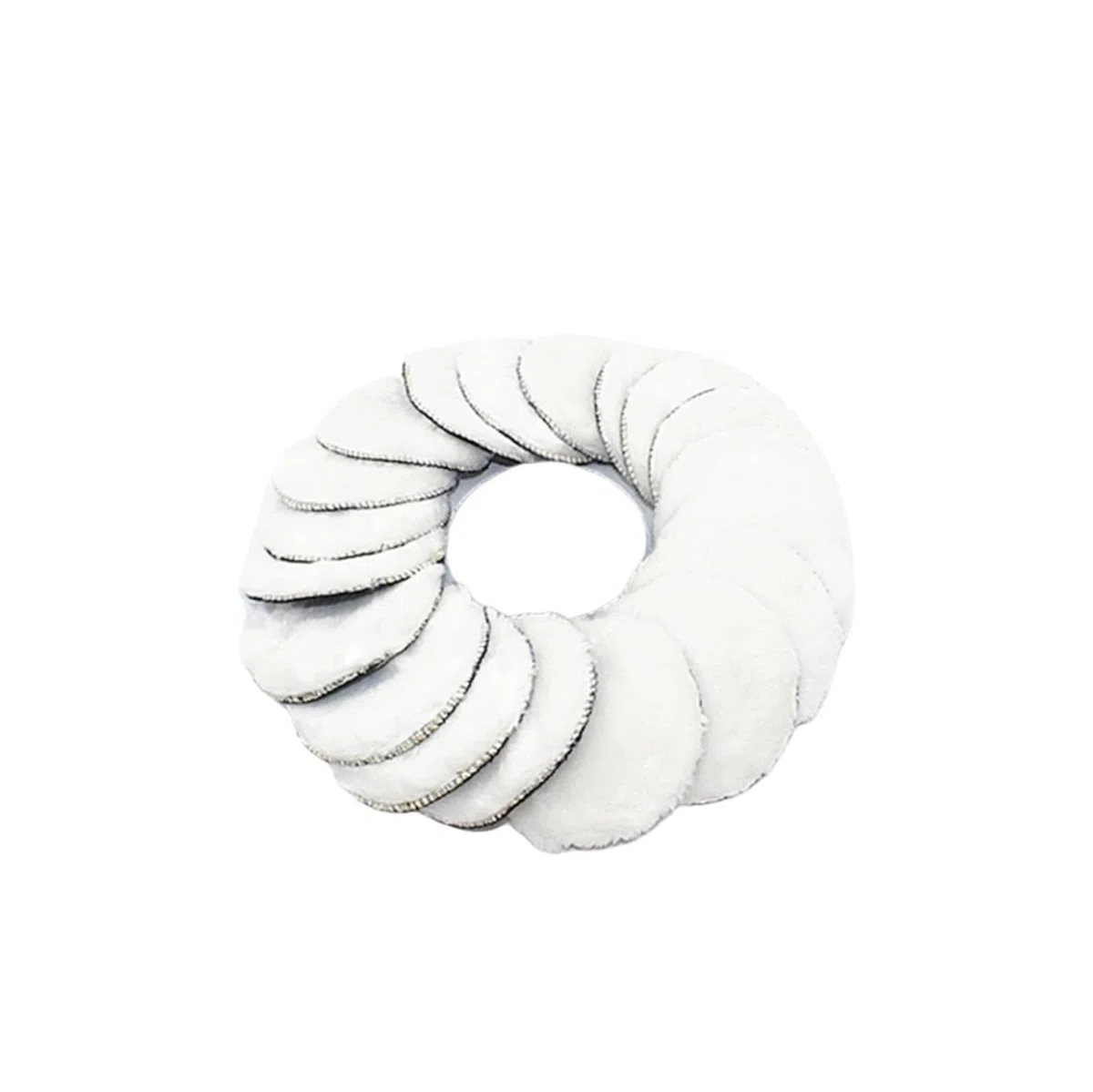 20 szt. 125 mm nakładka polerska do samochodu 5-calowe polskie podkładki do woskowania fibra polerka Bonnet pielęgnacja lakieru samochodowego